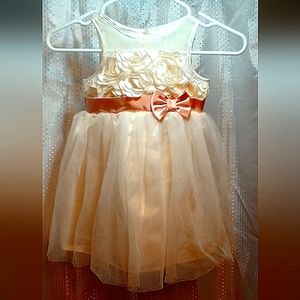 Cherokee Baby Toddler Formal Easter Dress, Flowers, Christening, Baptist, Holida